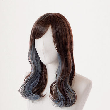 インナーカラーウェイブロング