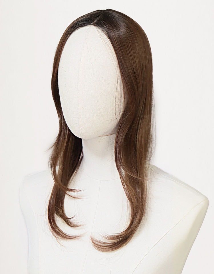 ヘアピースワイド レースフロントナチュラルロング