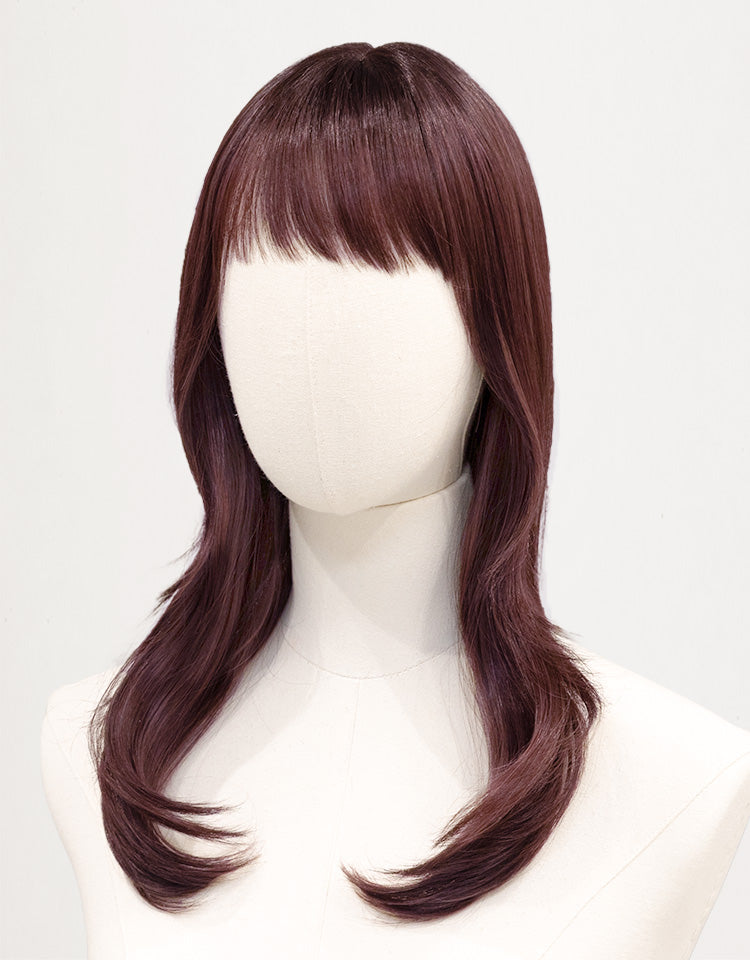 リラックスウィッグ サイドカールミディ