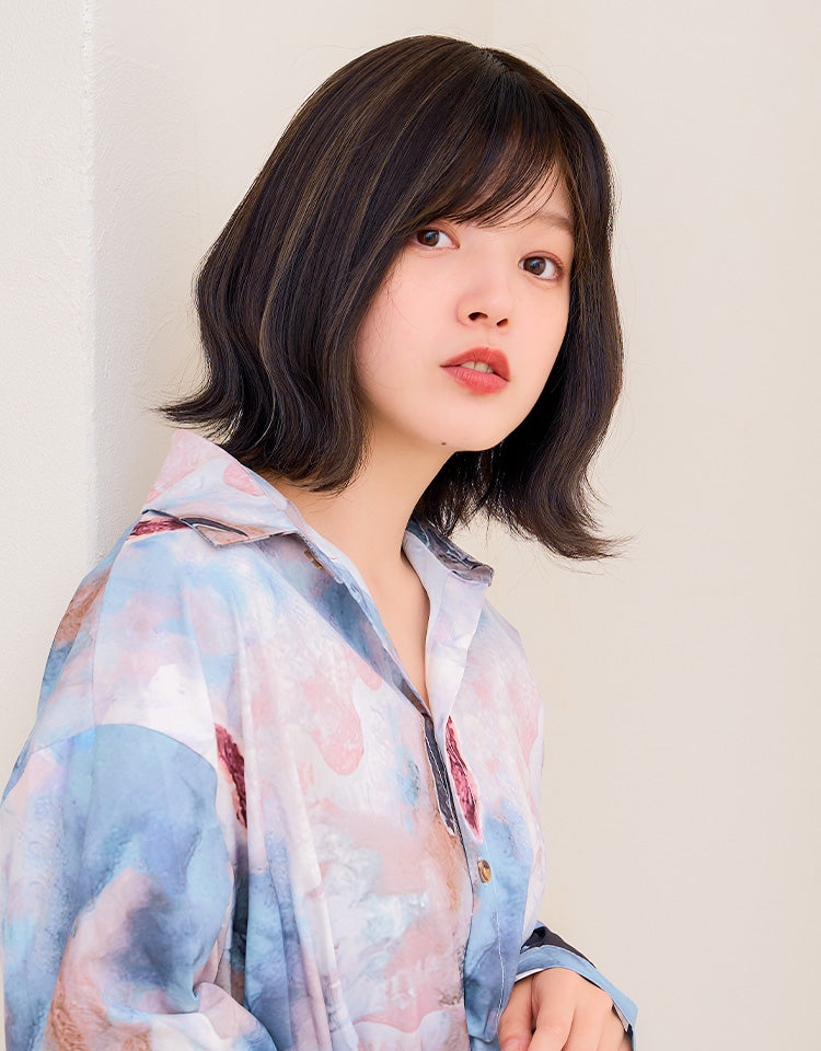 【ヘアスタイルコレクション】天使のハイライトボブ