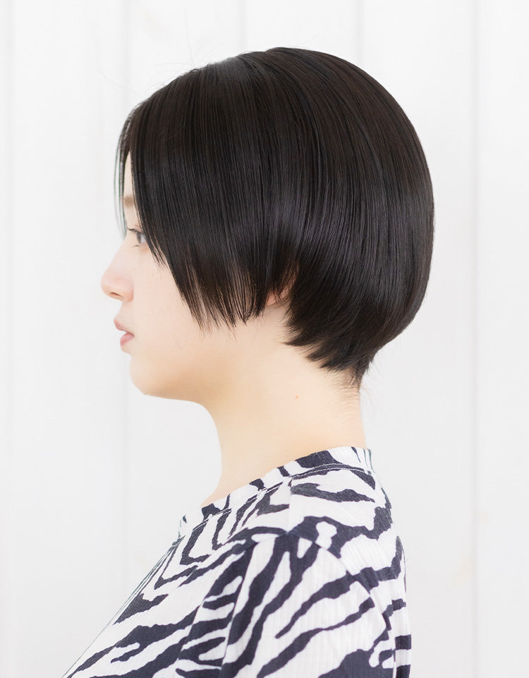 【ヘアスタイルコレクション】天使のスピネルショート 横から