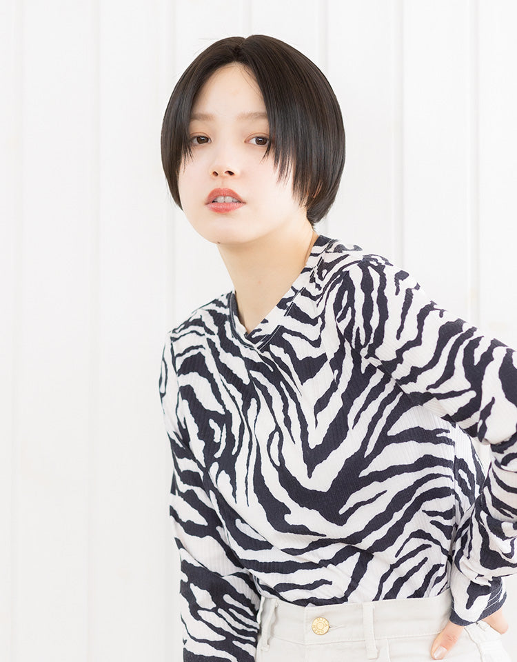 【ヘアスタイルコレクション】天使のスピネルショート モデル着用 NBK