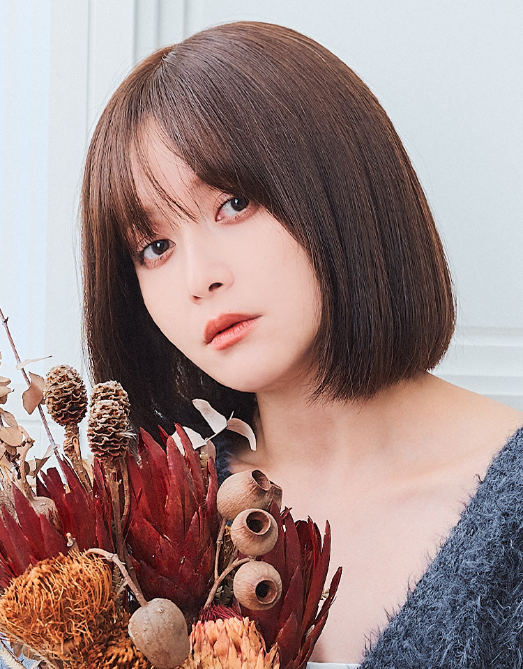 REMY人毛100%天使の月満ちるボブ