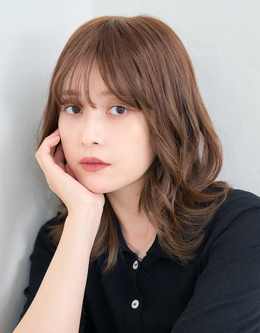 トップカバー_ロングストレート人毛100%/ヘアピース_ロングストレートplus人毛100%