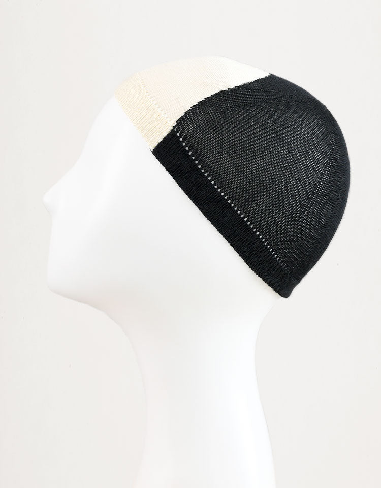 ウィッグアンダーキャップ 無縫製シルク100%