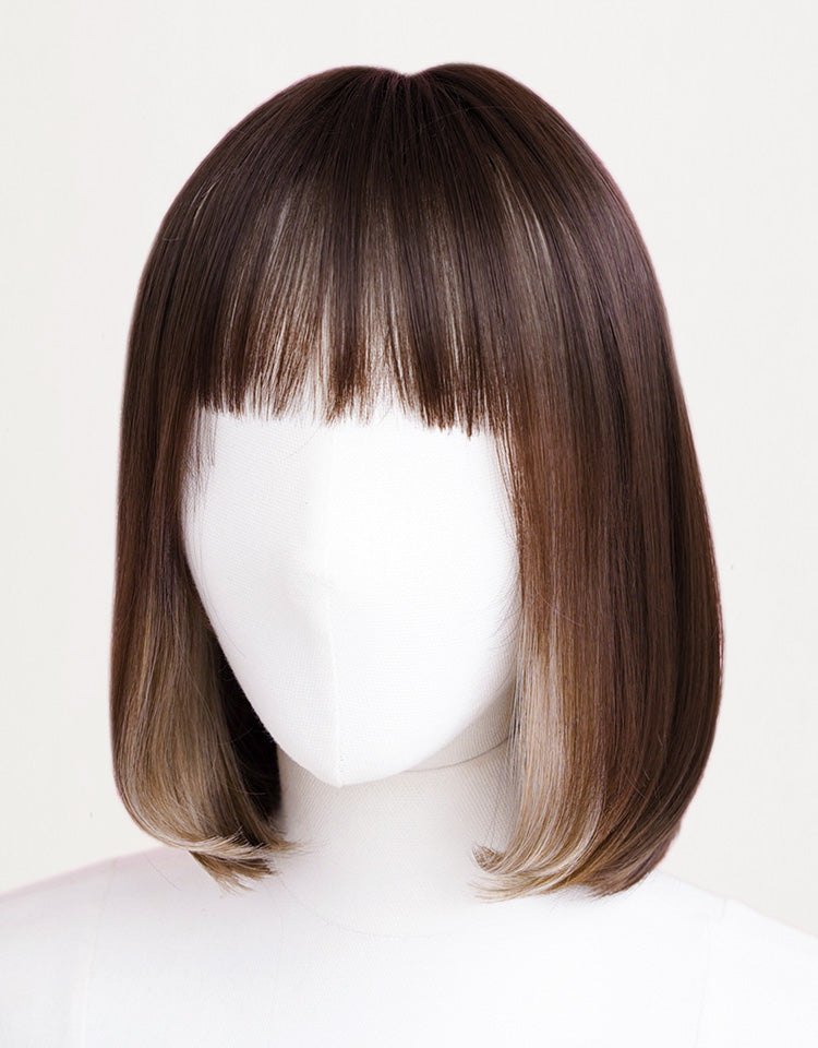 インナーカラーカジュアルボブ