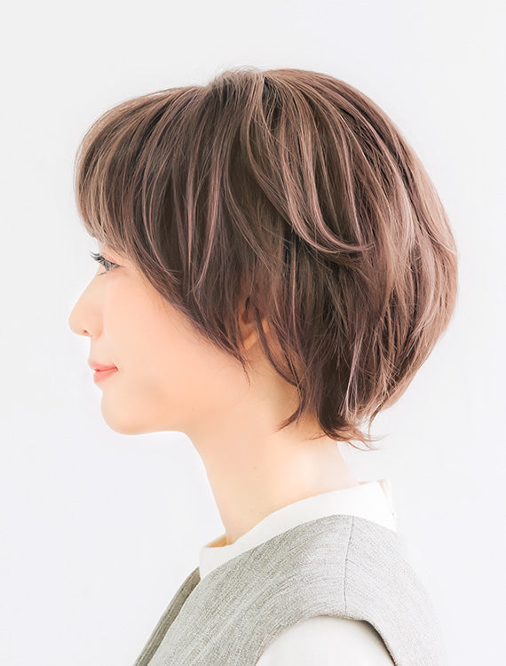 【ヘアスタイルコレクション】天使の薄紅梅ハイライト