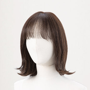 天使のフラットボブ人毛MIX