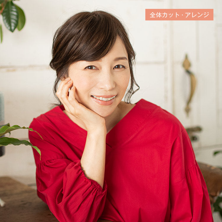 天使のヘアピース フリーリー人毛MIX