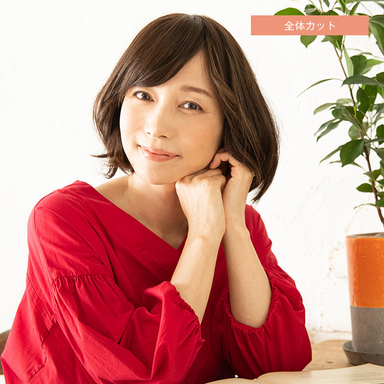 天使のヘアピース フリーリー人毛MIX