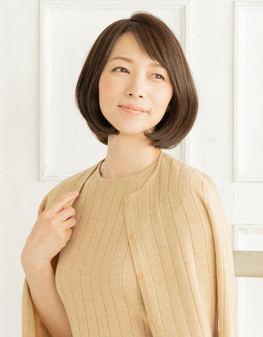 天使のヘアピースワイド_フリーリー人毛MIX