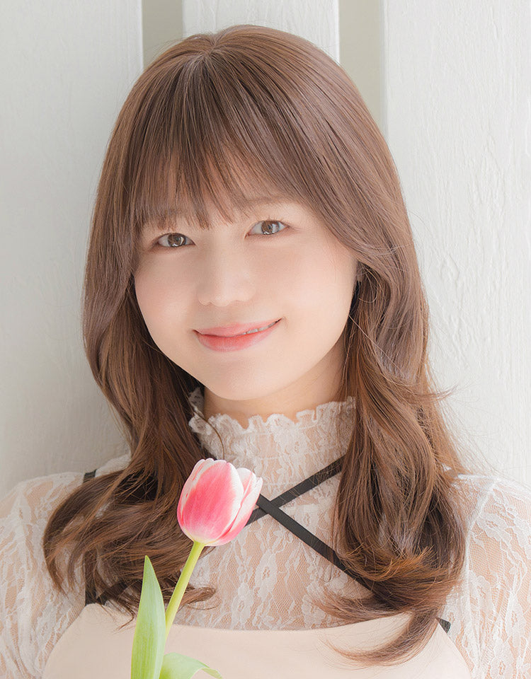 つむじ付き前髪ウィッグ フェイスカール人毛MIX 発売！
