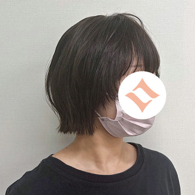 ぱつっとしたボブ感のあるショート