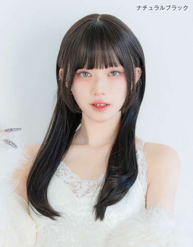 シャムロング ナチュラルブラックを着用したモデル