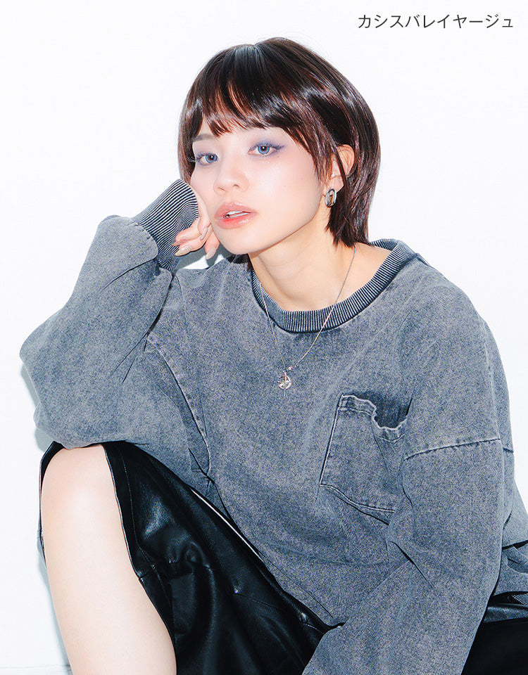 カシスバレイヤージュを着用したモデル