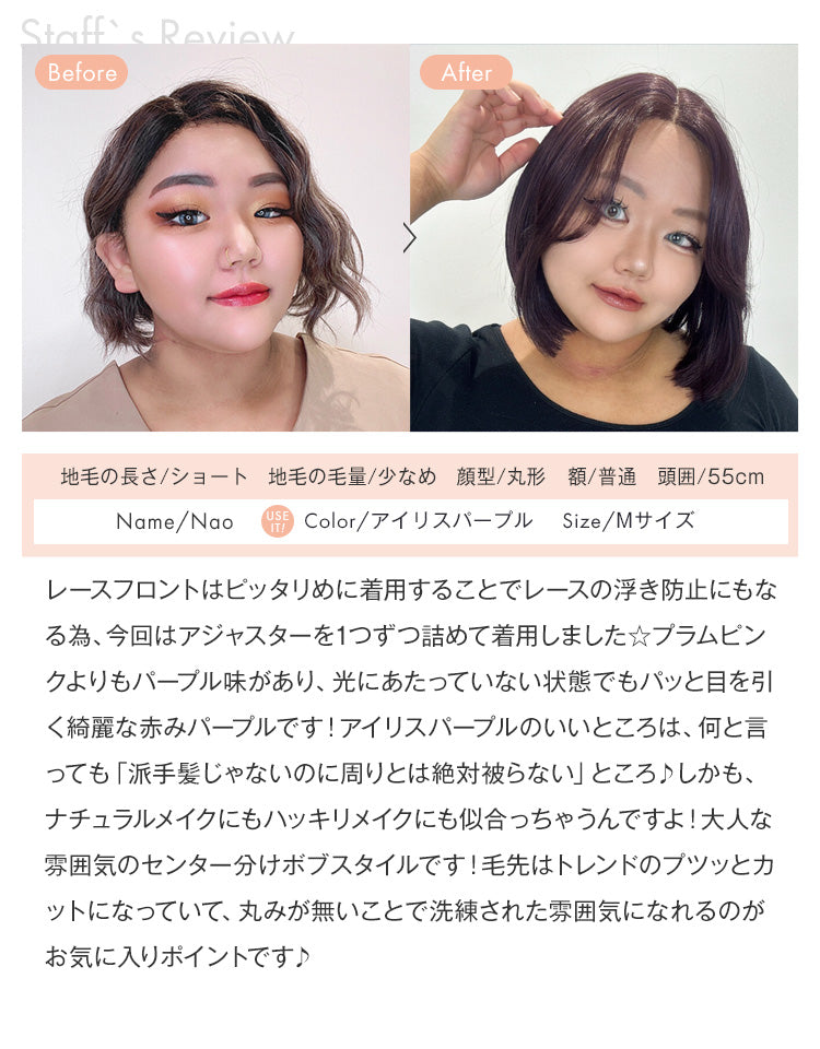 Staff：Naoレビュー