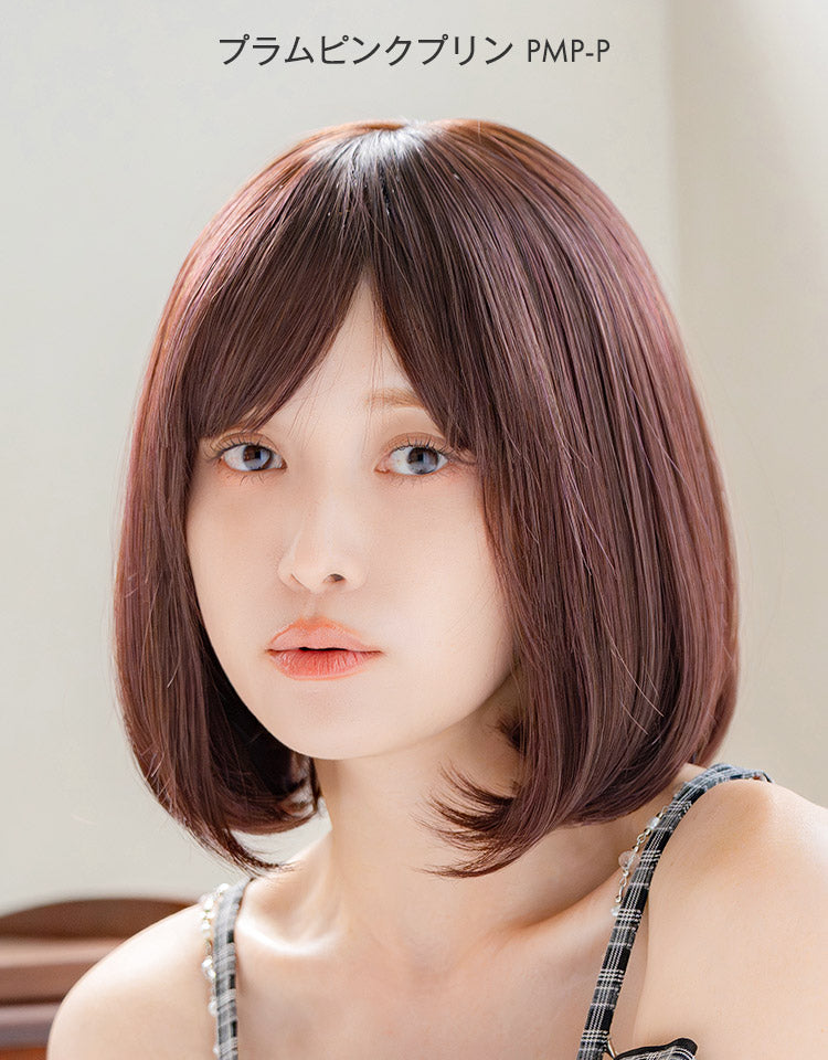 プラムピンクプリンを着用したモデル