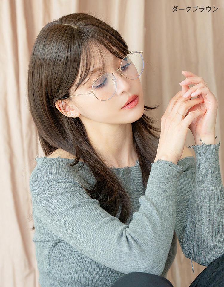 新品！リネアストリア「天使のスカーレットミディ」フルウィッグ　ダークブラウンM 天使のシャドウミディ フルウィッグ ミディアム｜リネアストリア