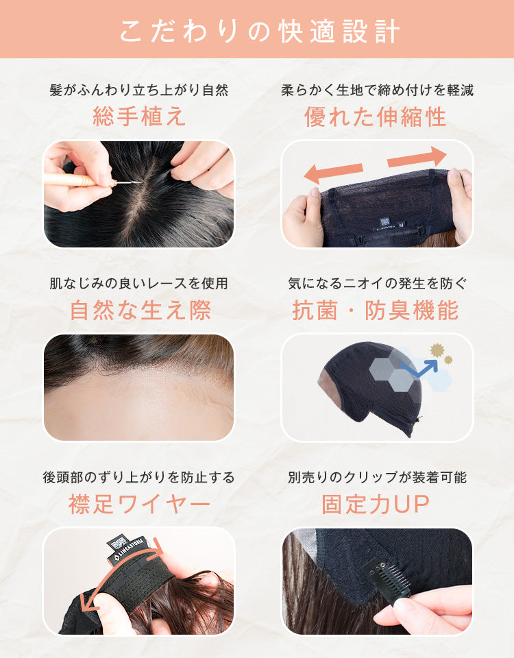 こだわりの快適設計