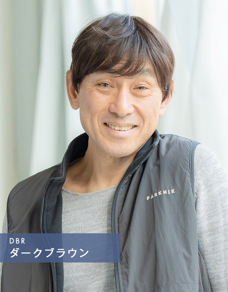 天使のクレールショート ダークブラウン着用イメージ