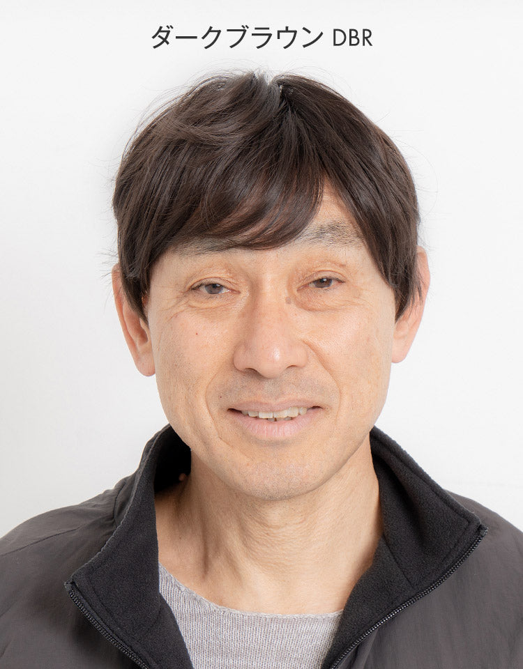 天使のクレールショート ダークブラウン着用イメージ