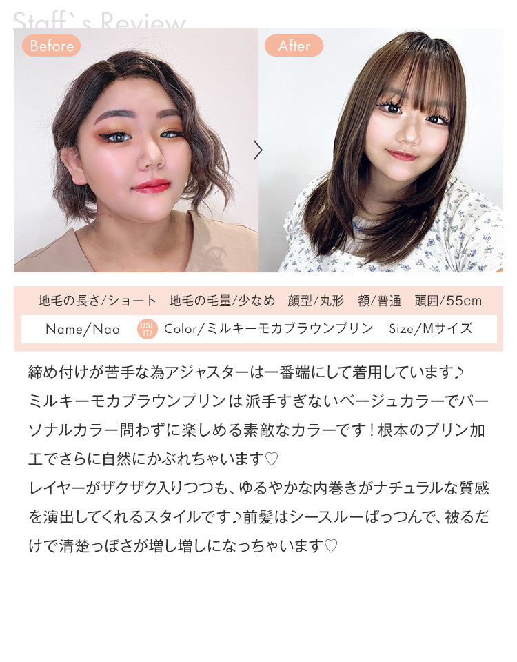 Staff：Naoレビュー