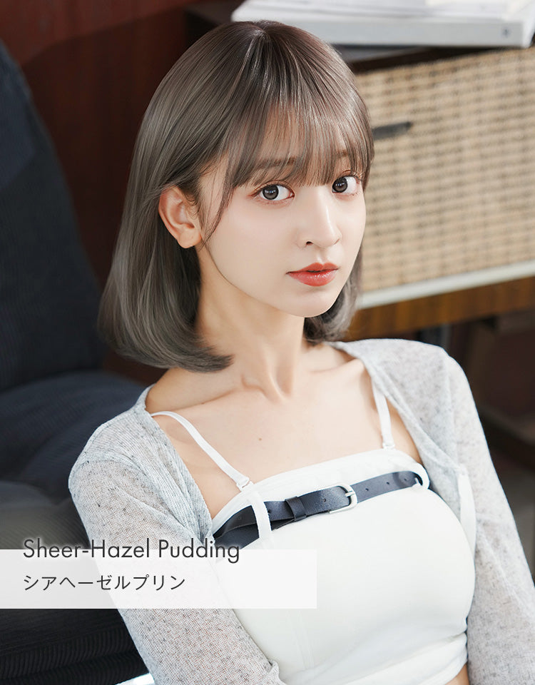 シアヘーゼルプリンを着用したモデル