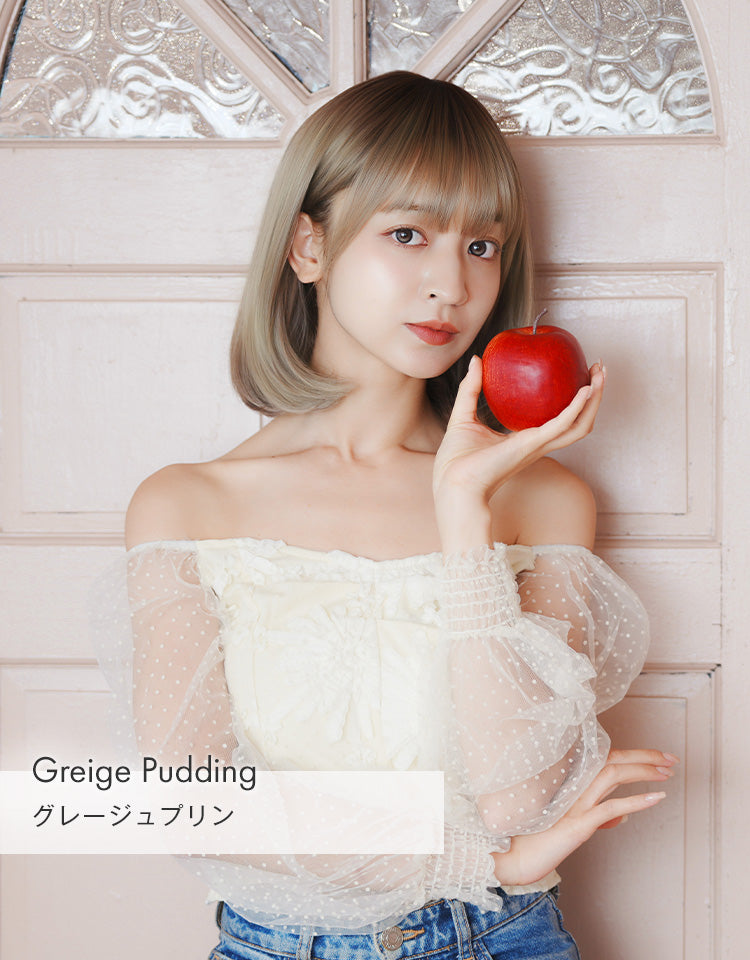 グレージュプリンを着用したモデル