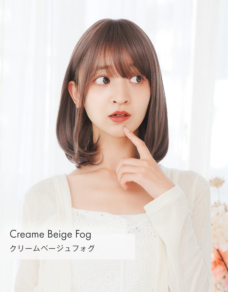 クリームベージュフォグを着用したモデル