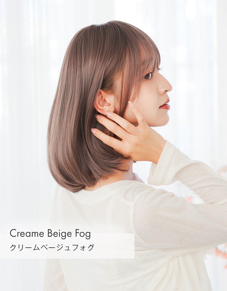 クリームベージュフォグを着用したモデル
