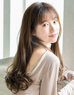 キューブウィッグ毛先カールロング