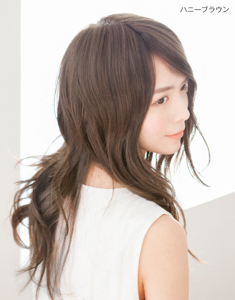 ヘアピース natural前髪ロング
モデル着用 ハニーブラウン