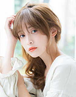 前髪ウィッグ フェミニンバング