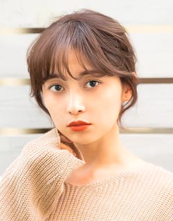 総手植え前髪ウィッグ ワンカールバング