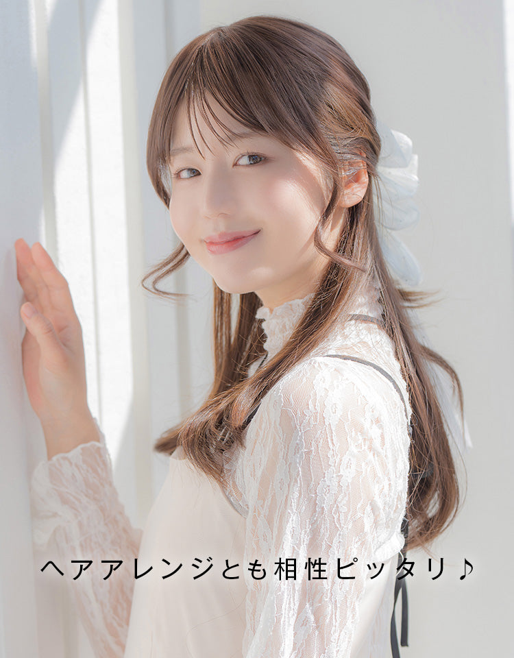 ヘアアレンジとも相性ピッタリ♪