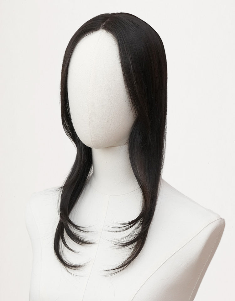 ヘアピースワイド レースフロントナチュラルロング