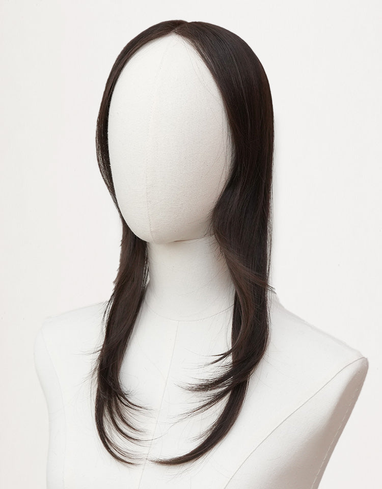 ヘアピースワイド レースフロントナチュラルロング