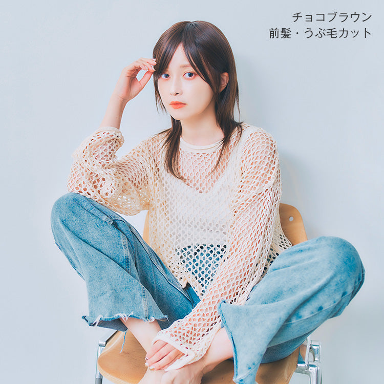 REMY人毛100%ベースウィッグショート