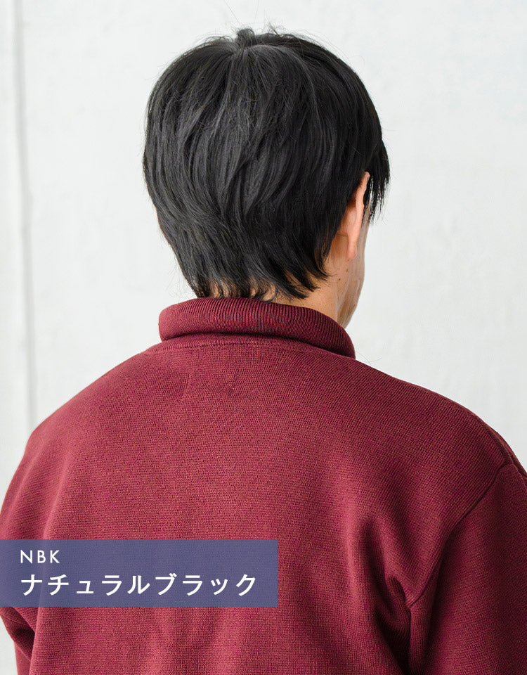 エリートショート人毛MIX ナチュラルブラック着用モデル バック