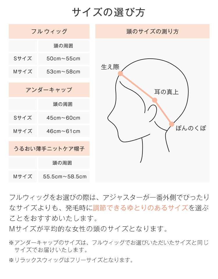 サイズの選び方