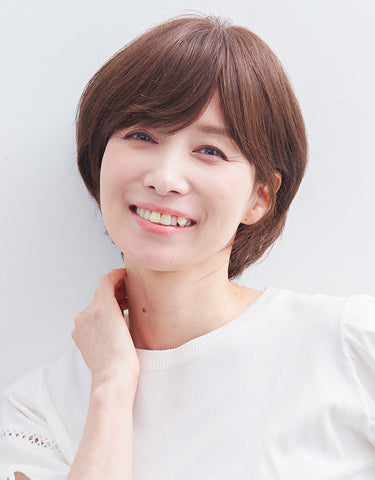 天使のニュアンスショート人毛100%