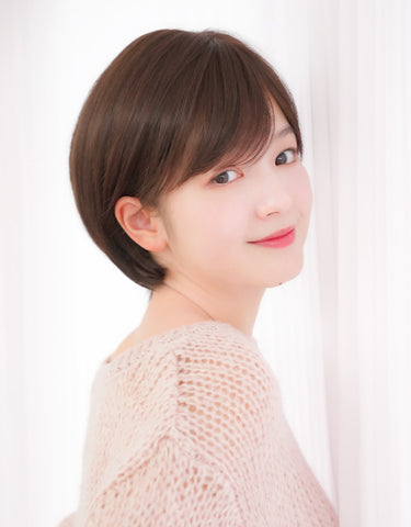 天使のマニッシュショート人毛MIX