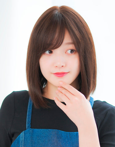 【美容師アレンジ】天使のフラットボブ人毛MIX