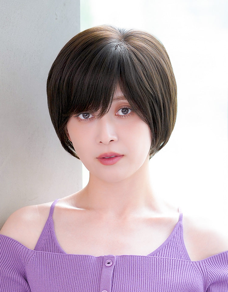 REMY人毛100％天使のリーフショート