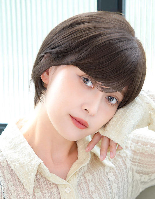 REMY人毛100％天使のリーフショート