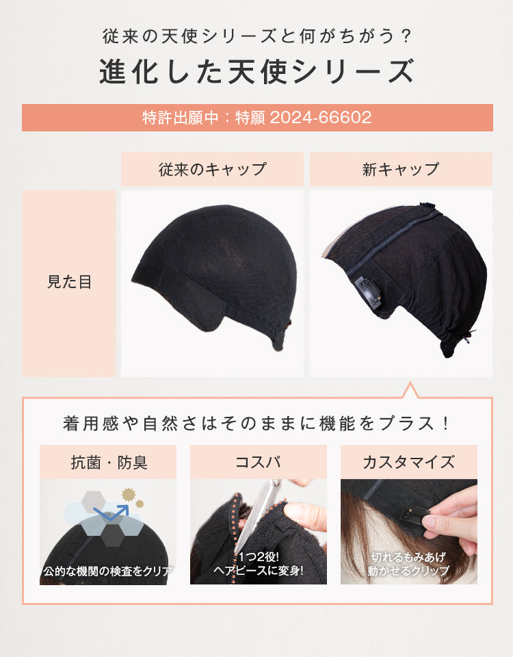 進化したキャップの天使シリーズ