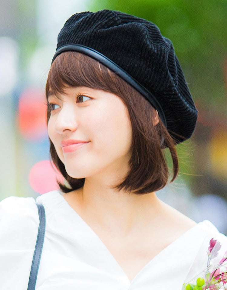 バンダナウィッグ ボブ人毛MIX