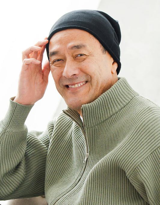 ケア帽子 オーガニックコットン100%