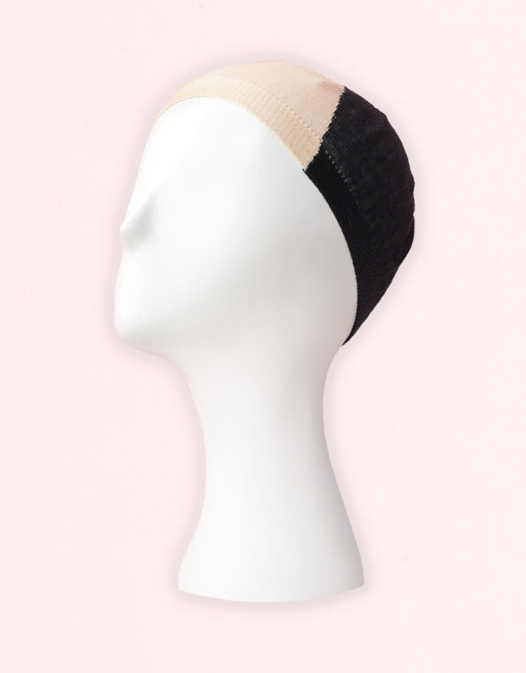 ウィッグアンダーキャップ 無縫製コットン100%