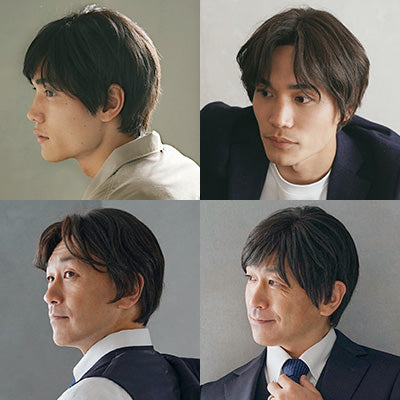 ウィッグを着用した男性